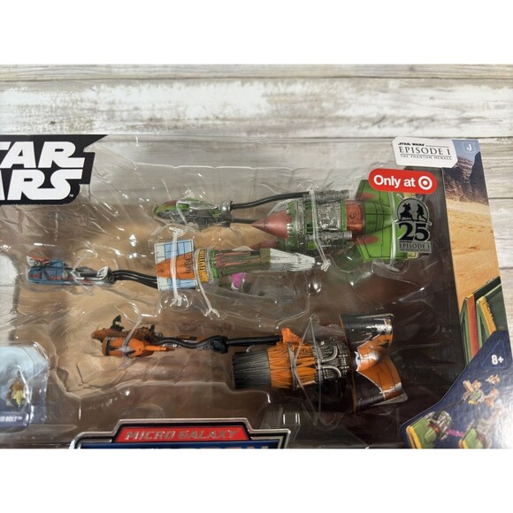 Star Wars Micro Galaxy Squadron Boonta Eve‎ Classic Podracer Target New Mint - Picture 3 of 4